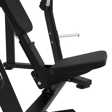 Tunturi Platinum Plate Loaded Wide Chest Press Bankdrücken Schwarz 