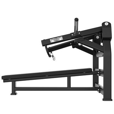 Tunturi Platinum Plate Loaded Horizontal Chest Press Flachbank Schwarz 