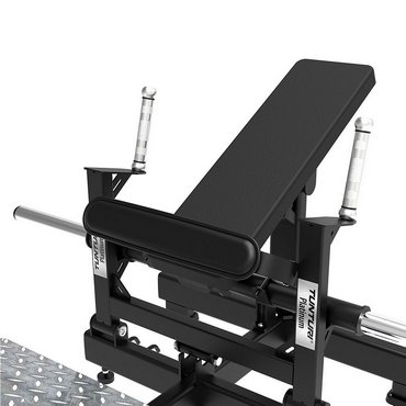 Tunturi Platinum Plate Loaded Hip Thrust/Hüfttrainer Schwarz 