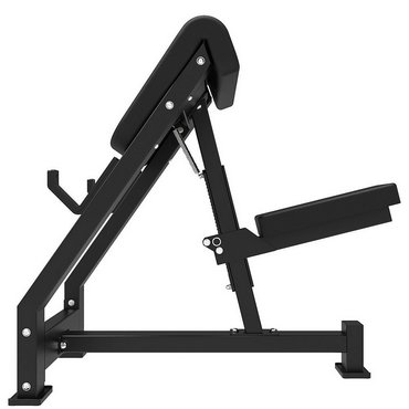 Tunturi Platinum Plate Loaded Preacher Curl Schwarz 