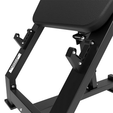 Tunturi Platinum Plate Loaded Preacher Curl Schwarz 