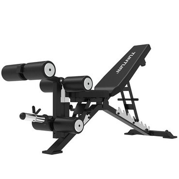 Tunturi Platinum Hantelbank & Beintrainer Schwarz 