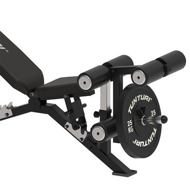 Tunturi Platinum Hantelbank & Beintrainer Schwarz 