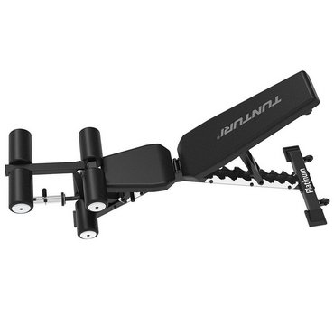 Tunturi Platinum Hantelbank & Beintrainer Schwarz 