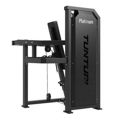 Tunturi Platinum Schulterpresse mit Gewichtsstapel Schwarz 