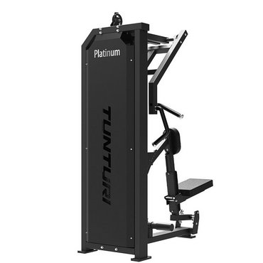 Tunturi Platinum Seated Row/Rudermaschine Kraftstation mit Gewichtsstapel Schwarz 