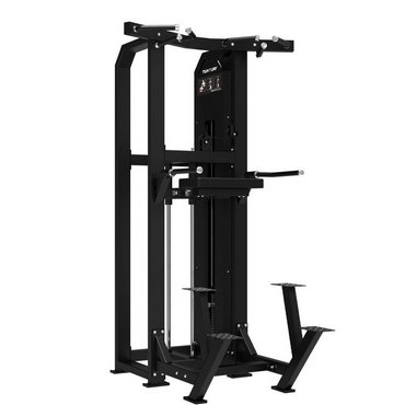 Tunturi Platinum Dual Assisted Chin Up & Dip- Klimmzugstation Schwarz 