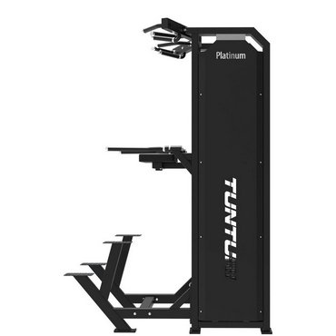 Tunturi Platinum Dual Assisted Chin Up & Dip- Klimmzugstation Schwarz 