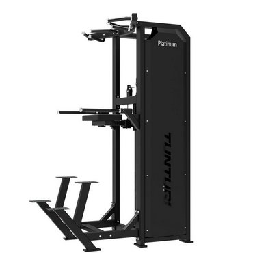 Tunturi Platinum Dual Assisted Chin Up & Dip- Klimmzugstation Schwarz 