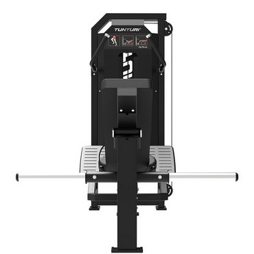Tunturi Platinum Hip Thrust Hüfttrainer mit Gewichtsstapel Schwarz 
