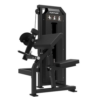 Tunturi Platinum Bicep Curl mit Gewichtsstapel Schwarz 