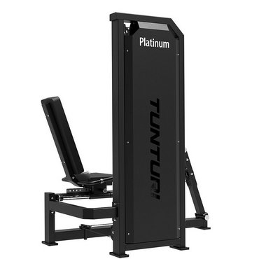 Tunturi Platinum Seated Leg Press / Beinpresse mit Gewichtsstapel Schwarz 