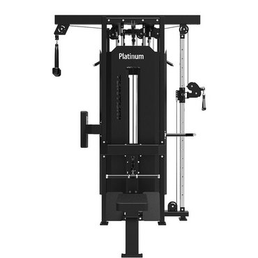 Tunturi Platinum 4-in-1 Multi Station mit Gewichtsstapel Schwarz 