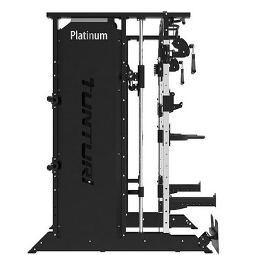 Tunturi Platinum Full Smith/Functional Trainer mit Gewichtsstapel Schwarz 