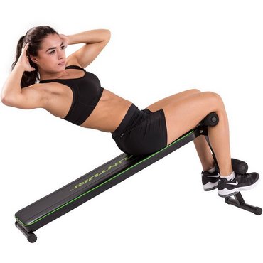 Tunturi Bauchtrainer Sit-Up Bank AB20 Schwarz 