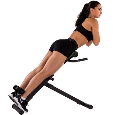 Tunturi CT40 Core Trainer Rückenstrecker  Schwarz 