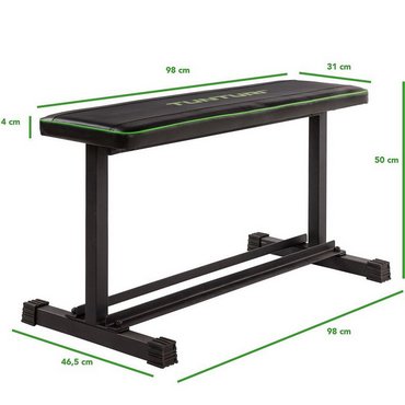 Tunturi FB20 Hantelbank flach Schwarz 