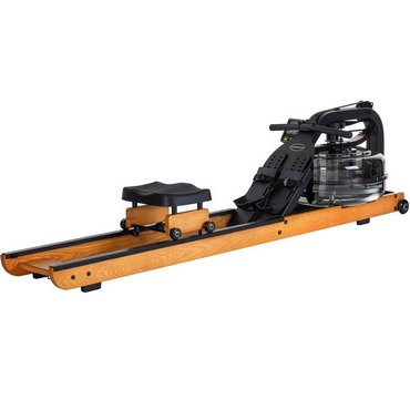 Fluid Rower Apollo Plus Wasserrudergerät aus Holz Braun 