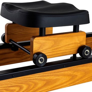Fluid Rower Apollo Plus Wasserrudergerät aus Holz Braun 