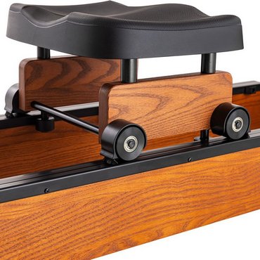 Fluid Rower Apollo PRO XL Wasserrudergerät aus Holz Braun 