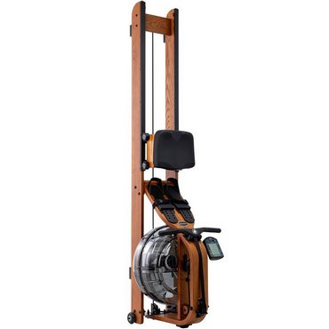 Fluid Rower Viking PRO V + SPH Wasserrudergerät aus Holz Braun 
