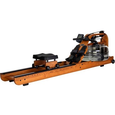 Fluid Rower Viking PRO XL Wasserrudergerät aus Holz Braun 
