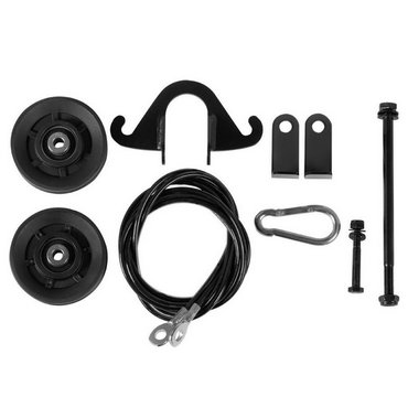 Inspire Leg Extension Conversion Kit für FT2 Schwarz 