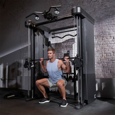 Inspire FT2 PRO Kraftstation Smith Machine Schwarz 
