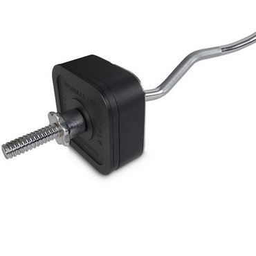 Ironmaster EZ Curl Stange Silber 
