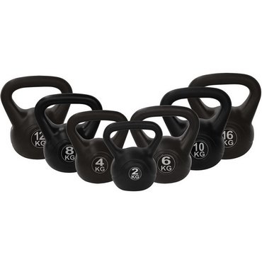 Tunturi PE Kettlebell 16 kg Schwarz 
