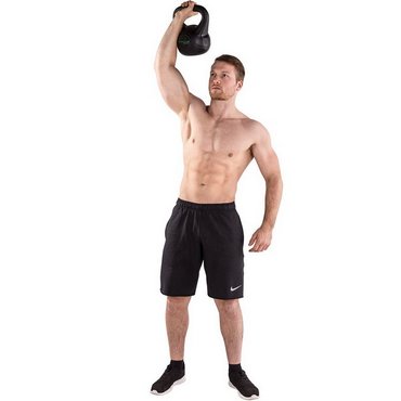 Tunturi PE Kettlebell 16 kg Schwarz 