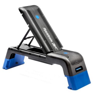 Reebok Deck Schwarz mit Blau 