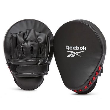 Reebok Hook & Jab Pads Schwarz mit Weiss 