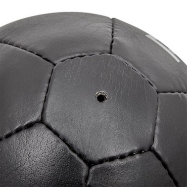 Reebok Speedball Boxbirne aus Leder Schwarz mit Weiss 