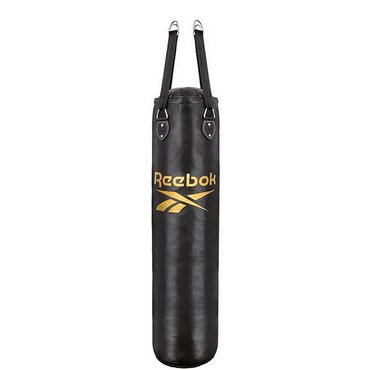 Reebok 4ft PU Boxsack 120 cm 20 kg Schwarz mit Gold 