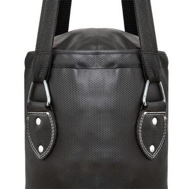 Reebok 4ft PU Boxsack 120 cm 20 kg Schwarz mit Gold 