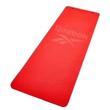 Reebok Funktionale Matte 8 mm Schwarz mit Rot 