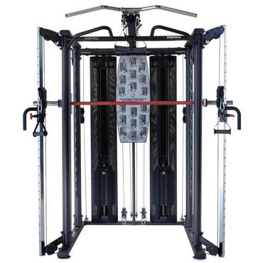 Inspire SCS Smith Cage System - inklusive Trainingsbank Schwarz 