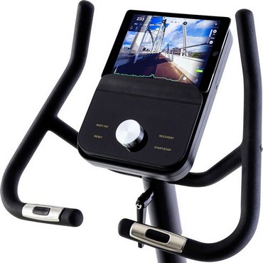 Tunturi E100 Centuri Ergometer Schwarz mit Gold 
