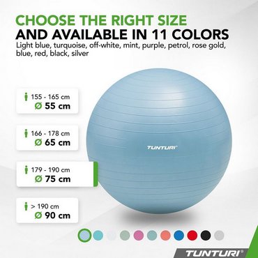 Tunturi Gymnastik Fitnessball 75 cm 