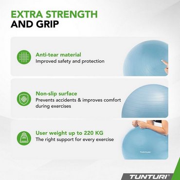 Tunturi Gymnastik Fitnessball 75 cm 