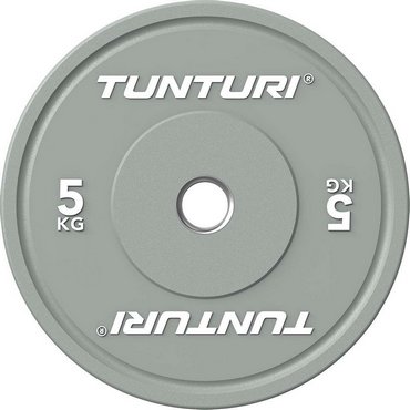 Tunturi Platinum Hantelscheibe Grau 5 kg Grau 