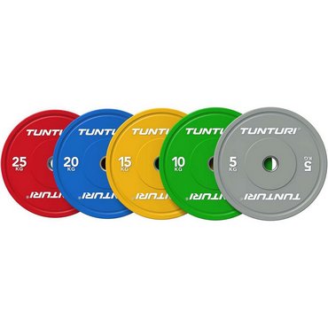 Tunturi Platinum Hantelscheibe Gelb 15 kg Gelb 