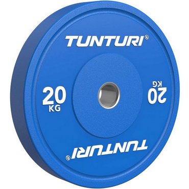 Tunturi Platinum Hantelscheibe Blau 20 kg Blau 