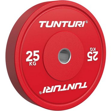 Tunturi Platinum Hantelscheibe Rot 25  kg Rot 