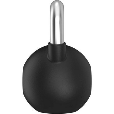 Tunturi Platinum Kettlebell mit Gummibeschichtung 20 kg Schwarz 