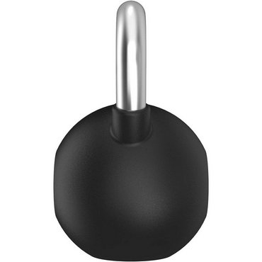 Tunturi Platinum Kettlebell mit Gummibeschichtung 24 kg Schwarz 