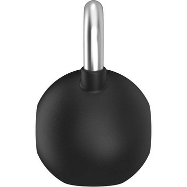 Tunturi Platinum Kettlebell mit Gummibeschichtung 32 kg Schwarz 