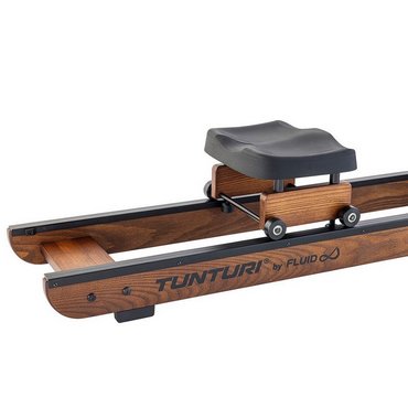 Tunturi R90W Wasserrudergerät aus Holz by Fluid  Braun 