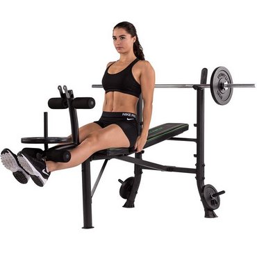 Tunturi WB40 Hantelbank  Schwarz 
